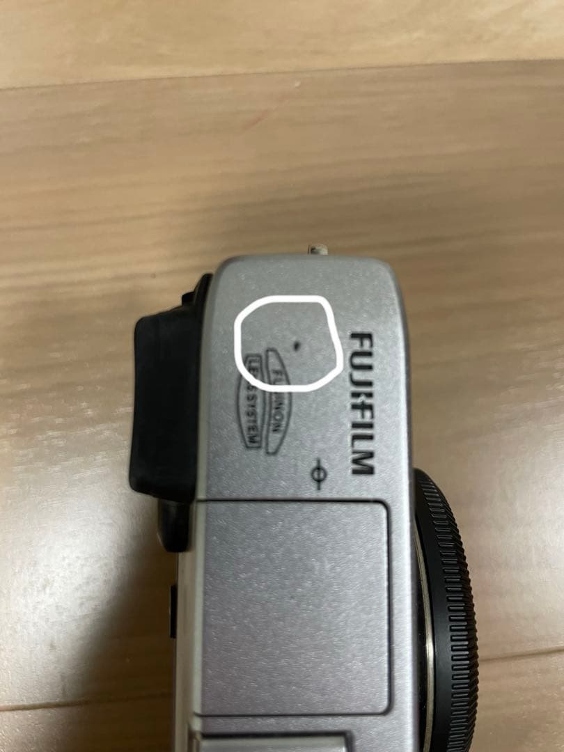 Fujifilm X-E1 シルバー　レザーケース　リモートレリーズ