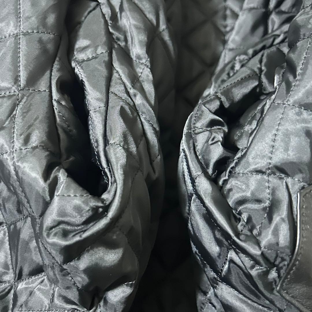 mytm1313a様　ナノユニバース ライダースジャケット 羊革 キルティング