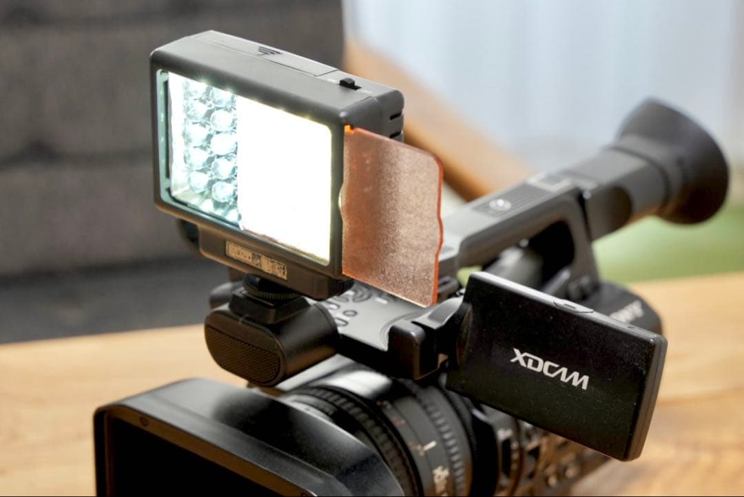 ビデオカメラ用LEDライト
