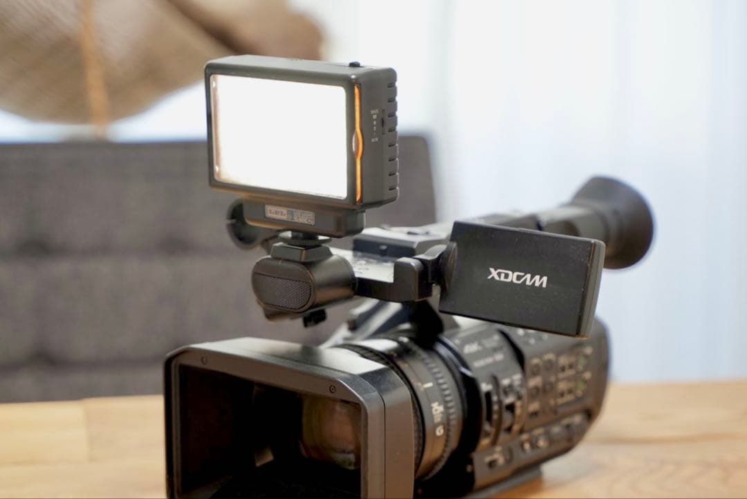 ビデオカメラ用LEDライト