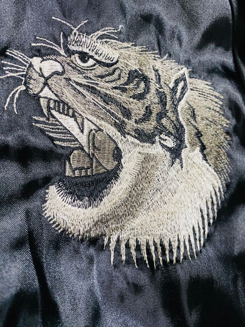 ROLLING 美品虎日本限定 スカジャン unisex vintage サテン