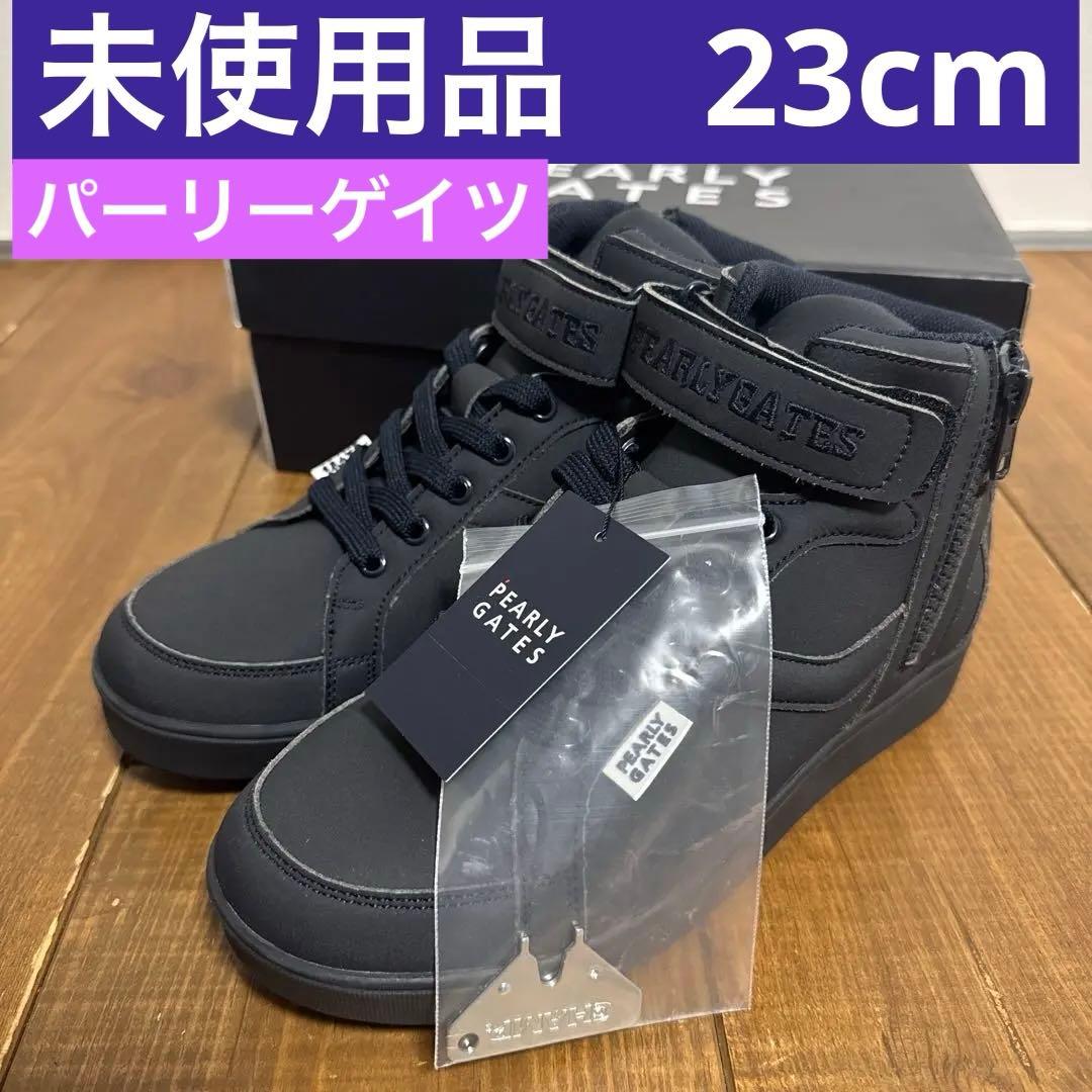 未使用　パーリーゲイツ ゴルフシューズ 23cm レディース