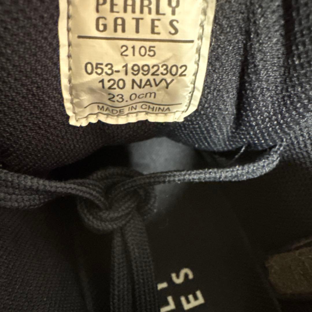 未使用　パーリーゲイツ ゴルフシューズ 23cm レディース