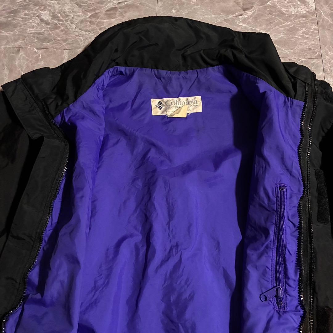 90s Columbia コロンビア ヴィンテージ ナイロンジャケット刺繍