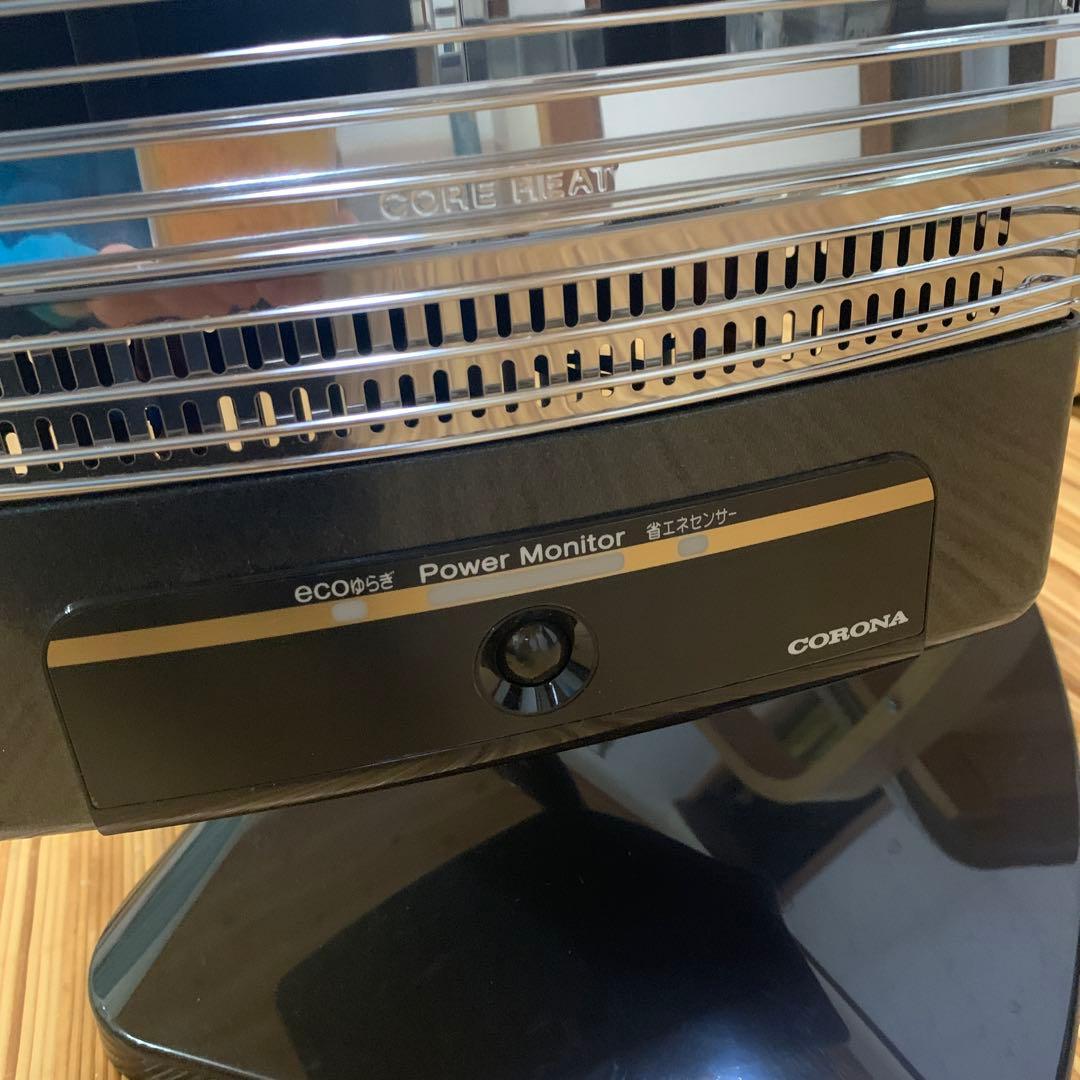 未使用　2019年　コロナ　コアヒート　遠赤外線ストーブDHX-1219Ｒ　黒