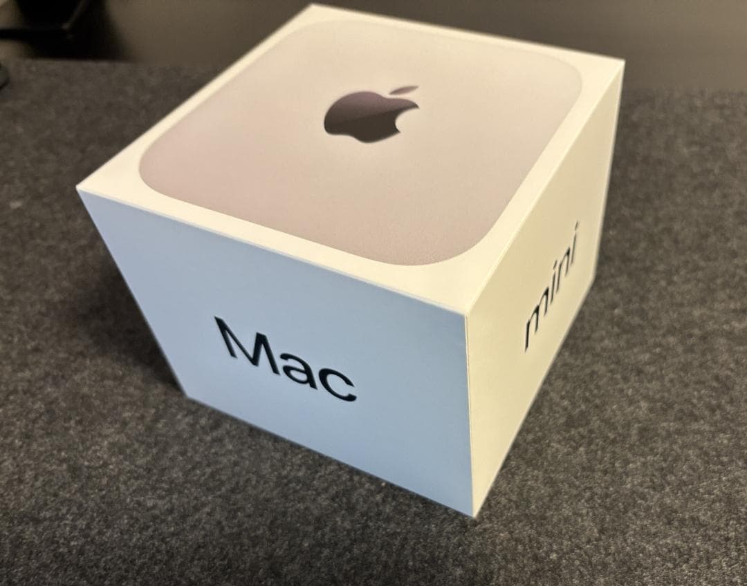 最新【Apple】MacMiniM4本体メモリ16GB SSD256GB【美品】