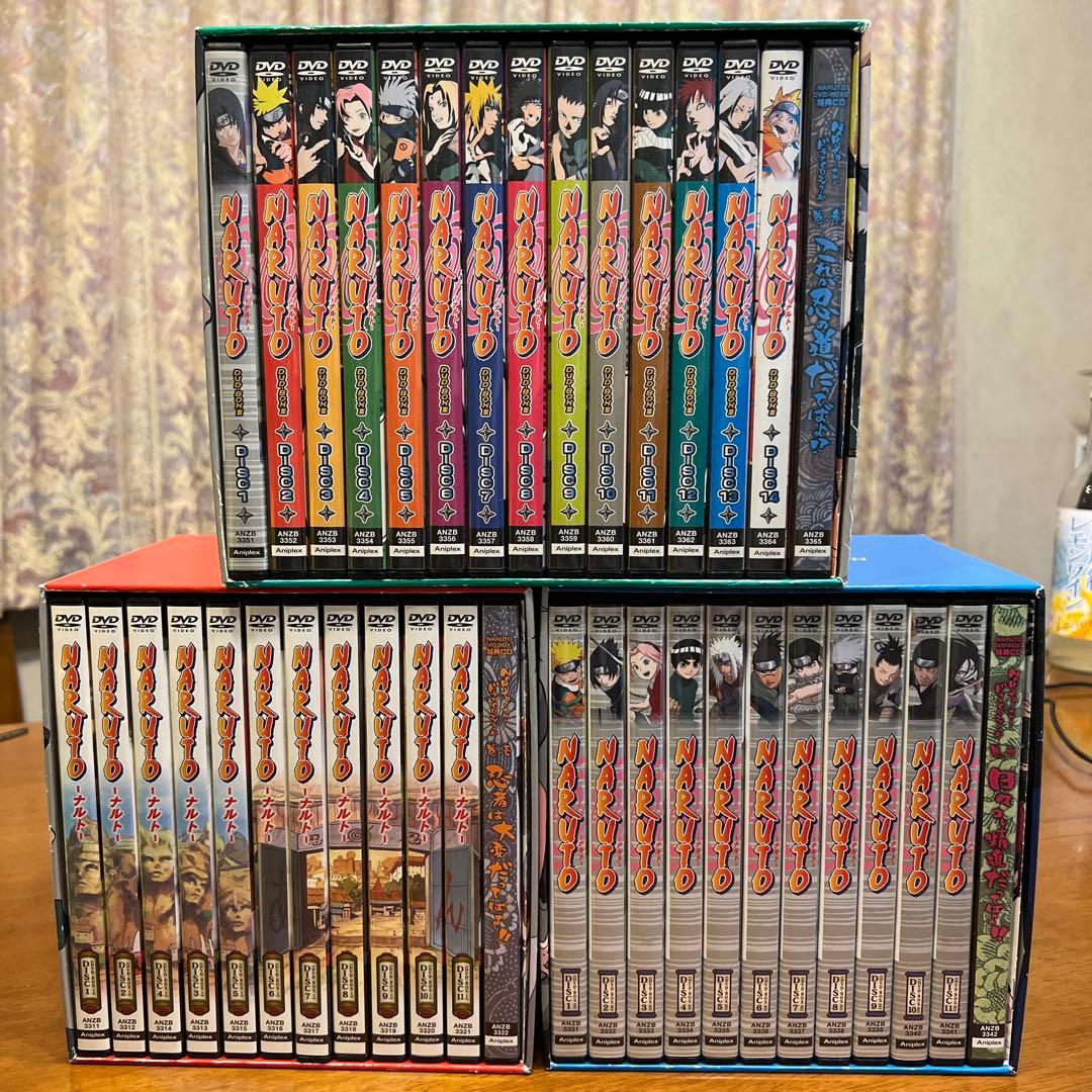 NARUTO DVD BOX I〜Ⅲ
