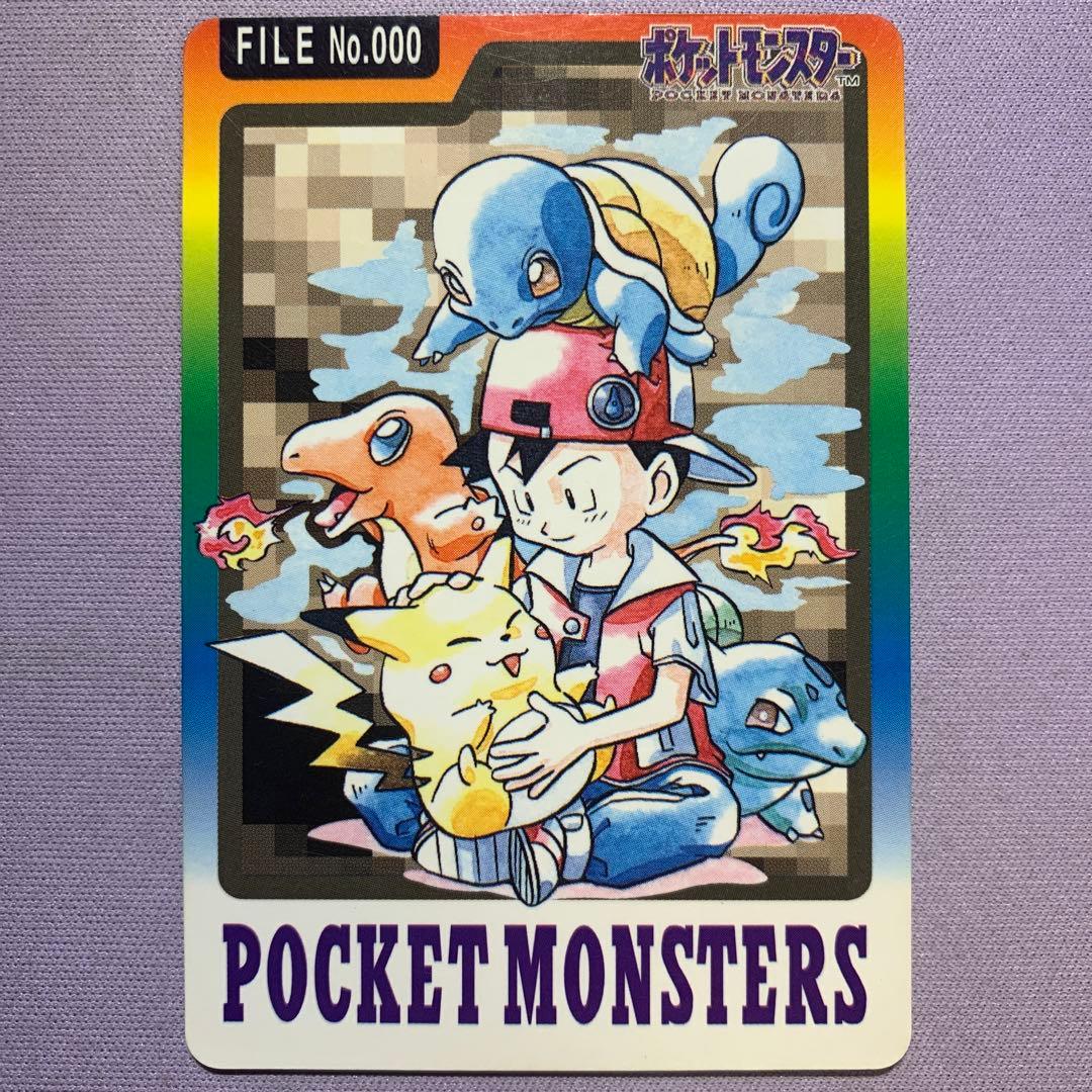 P7707 ポケモンカードダス スペシャルカードダス FILE No.000