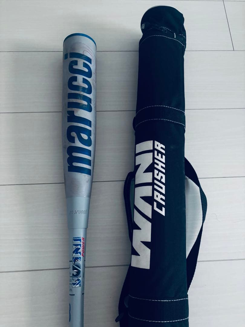 WANI CRUSHER バット(白) ケースセット