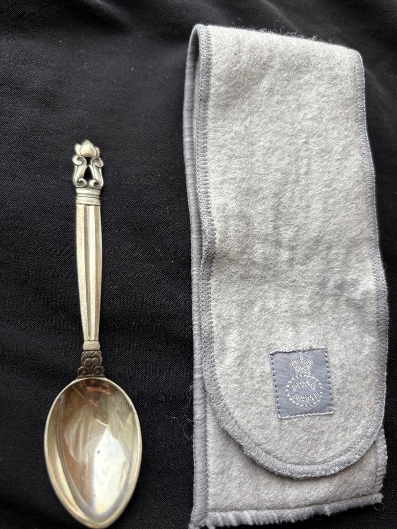 E  シルバー スプーン 専用ケース付き