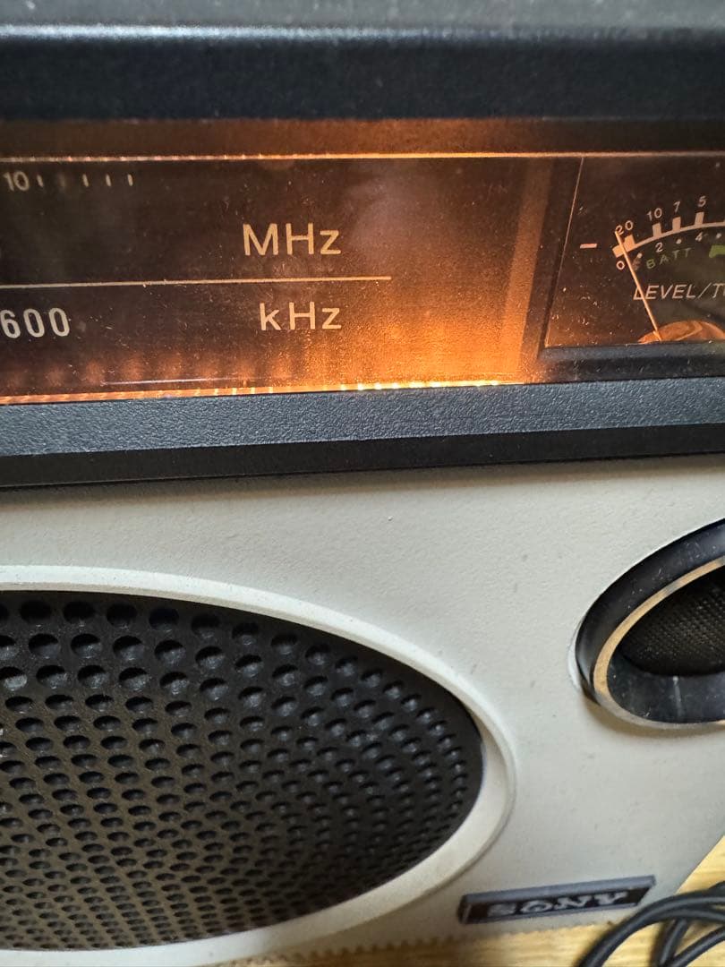 【動作品】SONY CF-1980 ラジカセ カセットデッキ