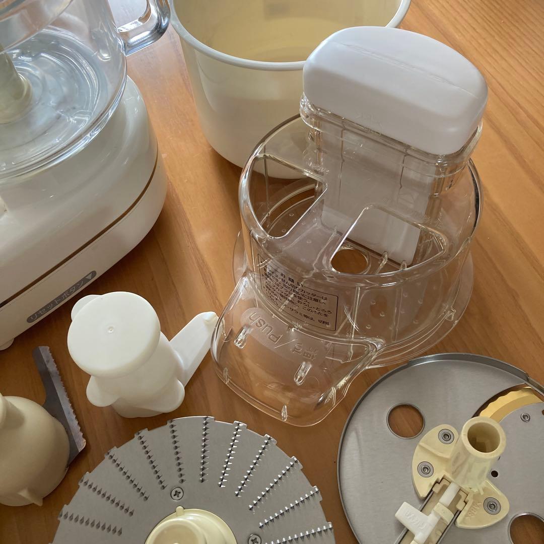 フードプロセッサー ナショナル　MK-K80 多機能