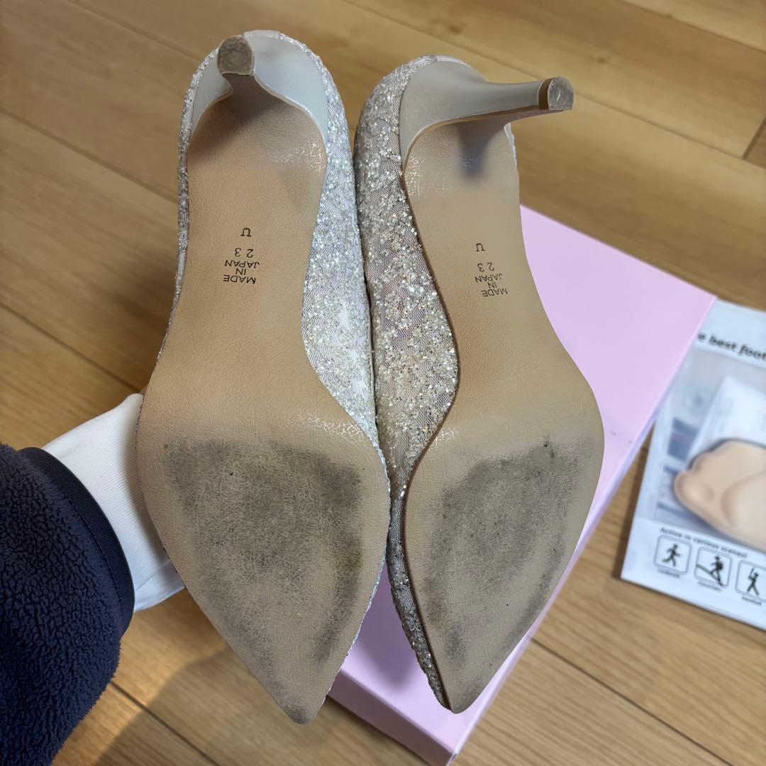 DIANA プラチナグリッターチュール