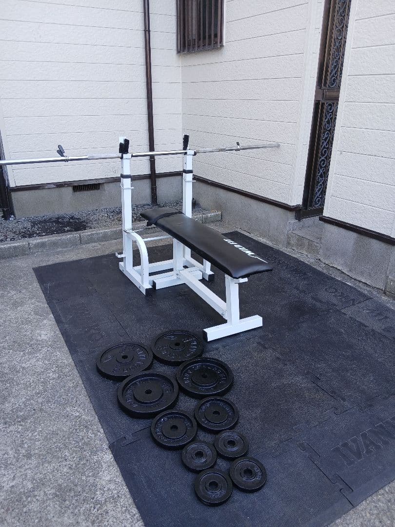 WILD FIT　ベンチプレートセット 計55Kg引き取限定　埼玉県