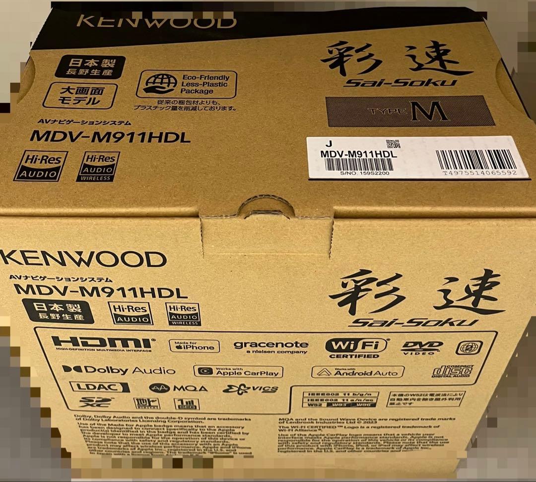 KENWOOD MDV-M911HDL インダッシュカーナビ
