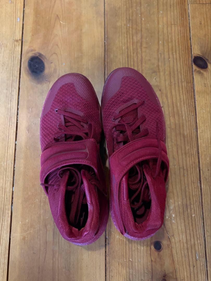 NIKE Kyrie2 レッド ハイカット シューズ