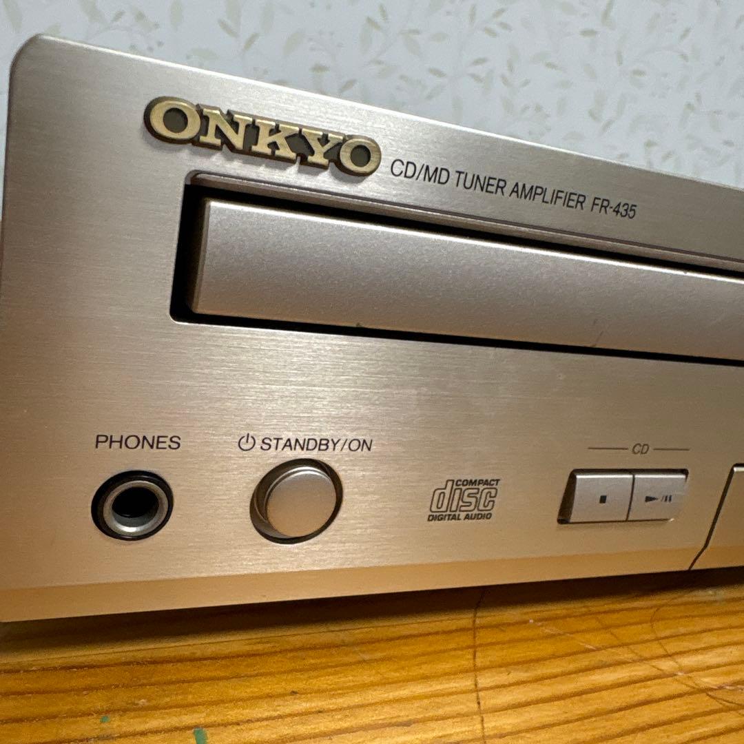 ONKYO CD/MDチューナーアンプ FR-435