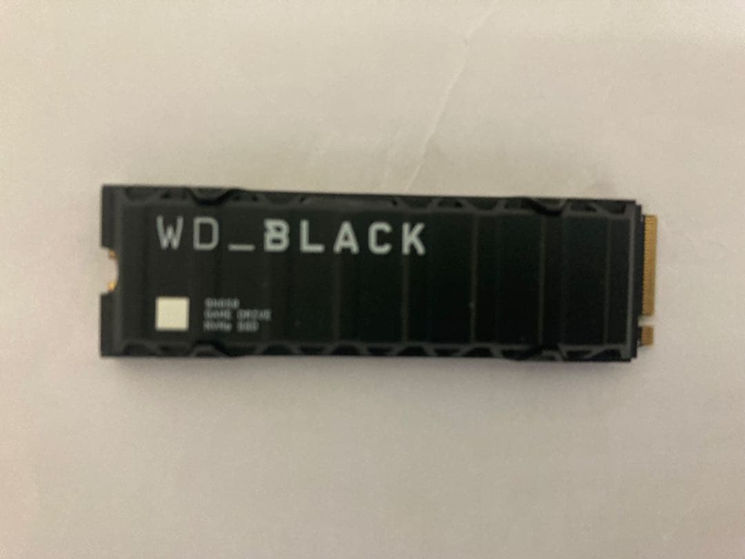 WD_BLACK SN850 NVMe SSD 2TB ヒートシンク付き