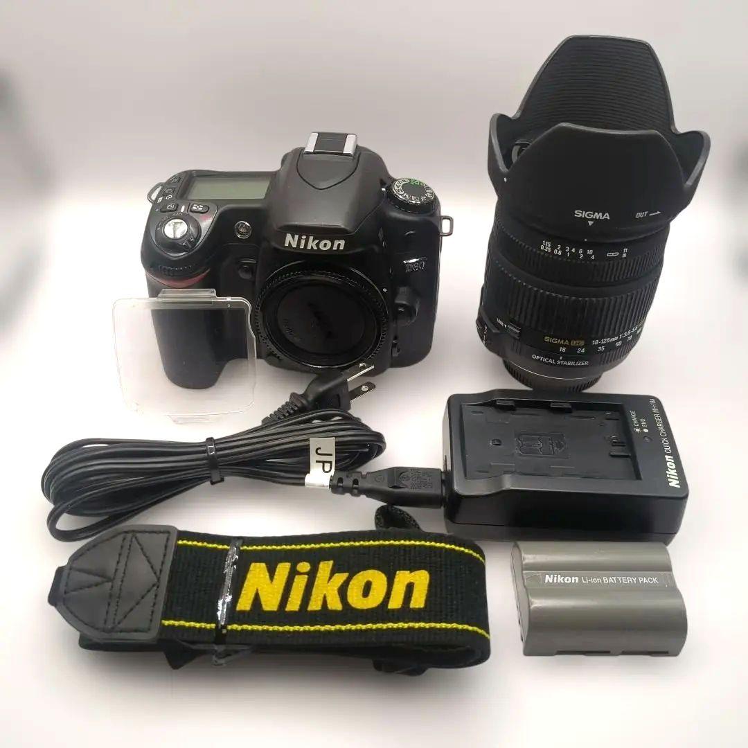 フ*ウ様 Nikon D80 シグマ18-125mmレンズ付き 動作確認済 CC