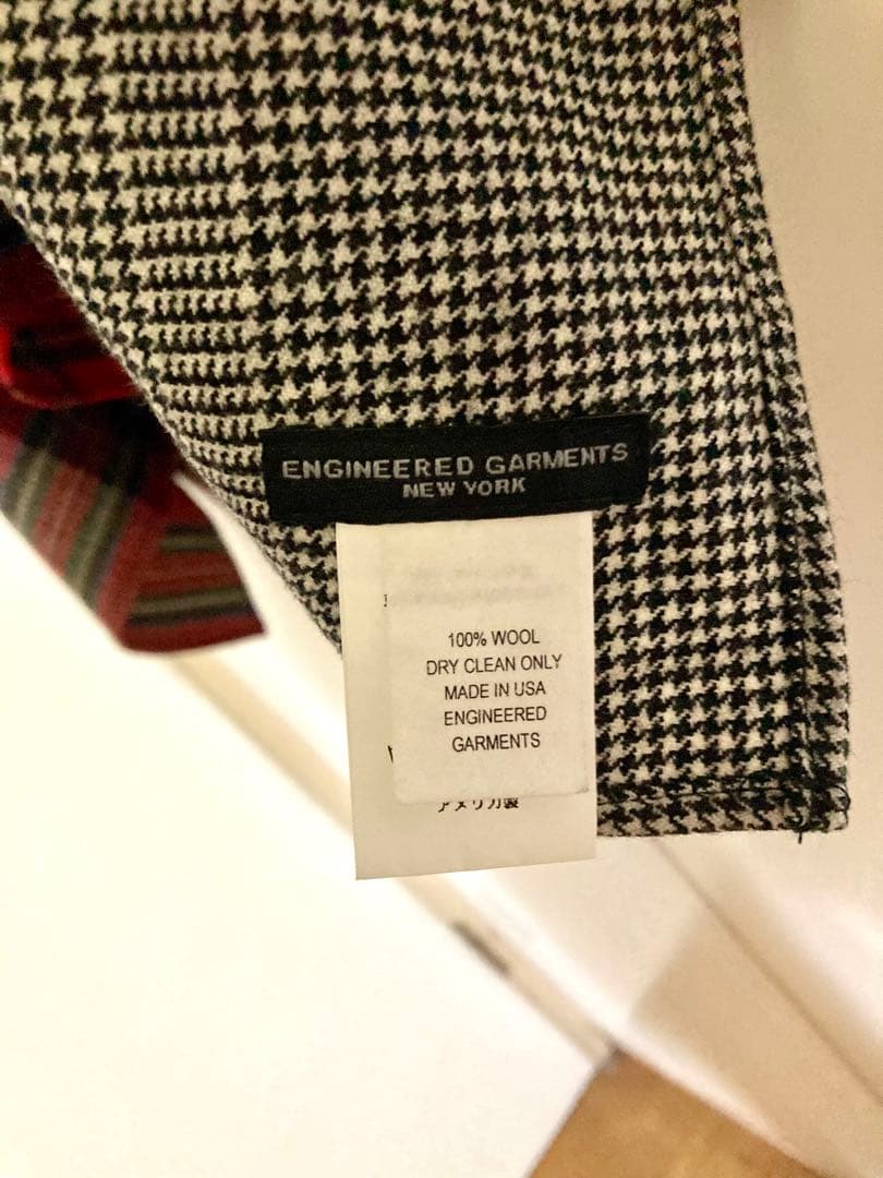 最終値下！ほぼ新品、レア色★エンジニアードガーメンツ ボタンショール 17FW