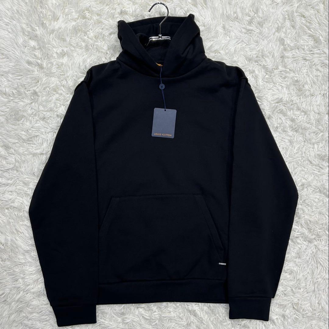 【新品未使用】XL タグ付き ルイヴィトン インサイドアウト パーカー 黒
