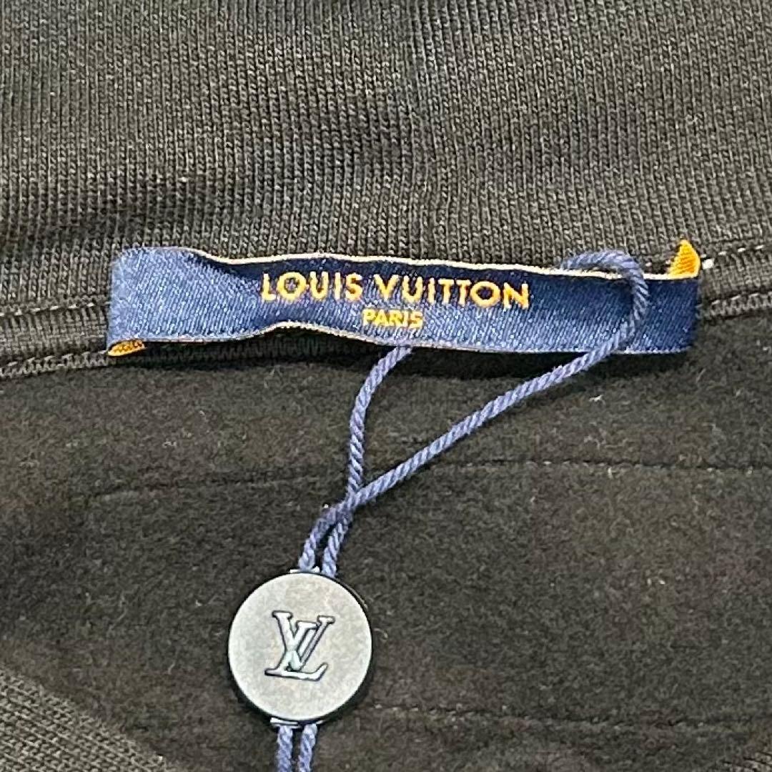 【新品未使用】XL タグ付き ルイヴィトン インサイドアウト パーカー 黒