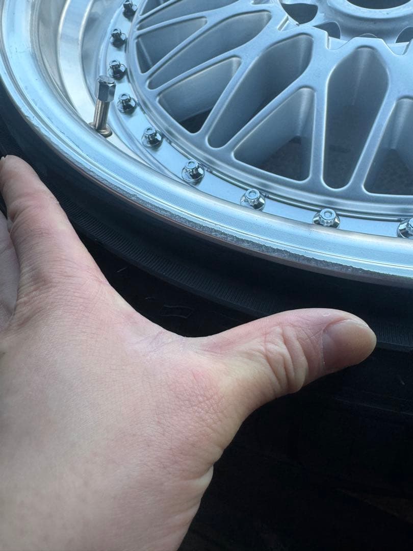 値下げ交渉あり！SUPER-RS風　19インチ9.5J +35