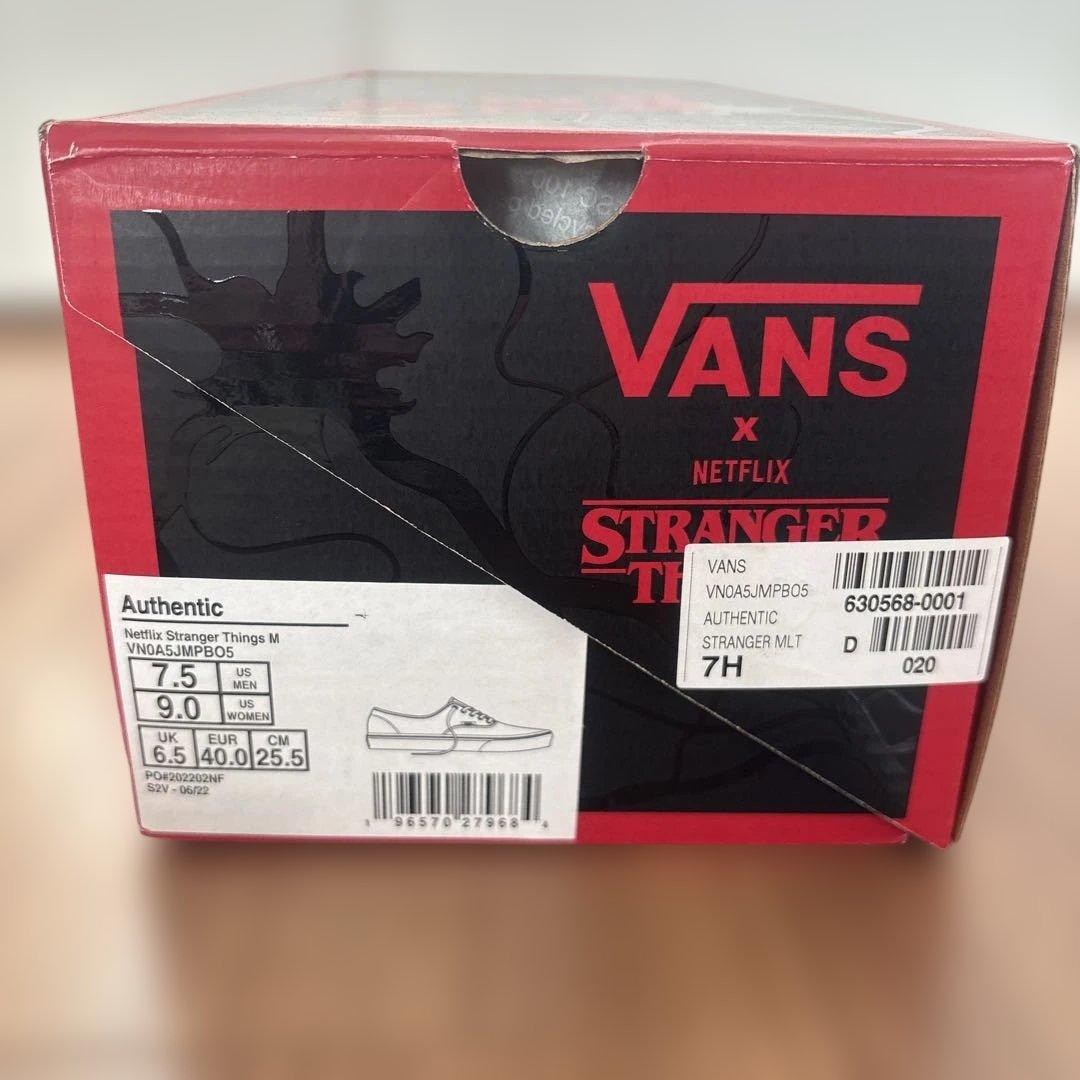 新品 Stranger Things × Vans サーファーボーイ25.5cm