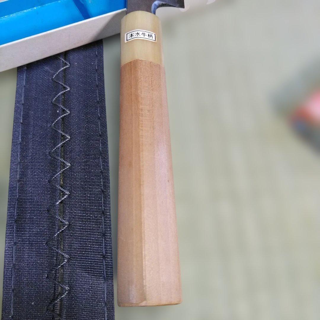 菊秀　本水牛柄　柳刃270ミリ