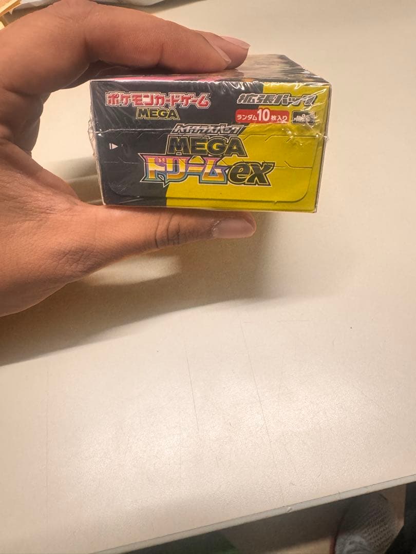 シュリンク付きポケモンカードMEGA ハイクラパクドリーム ex1BOX