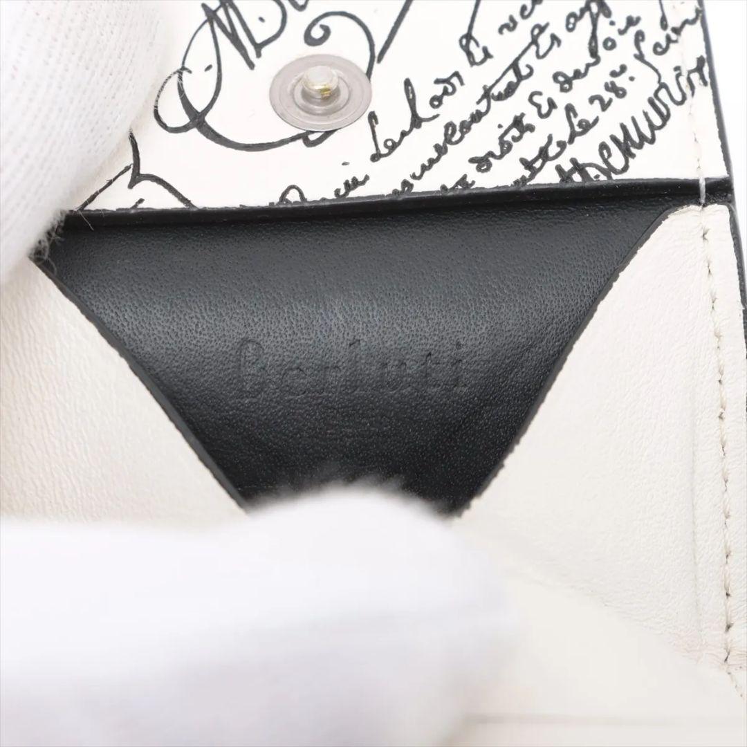 ベルルッティ カリグラフィ レザー ケース 小銭入れ ホワイト