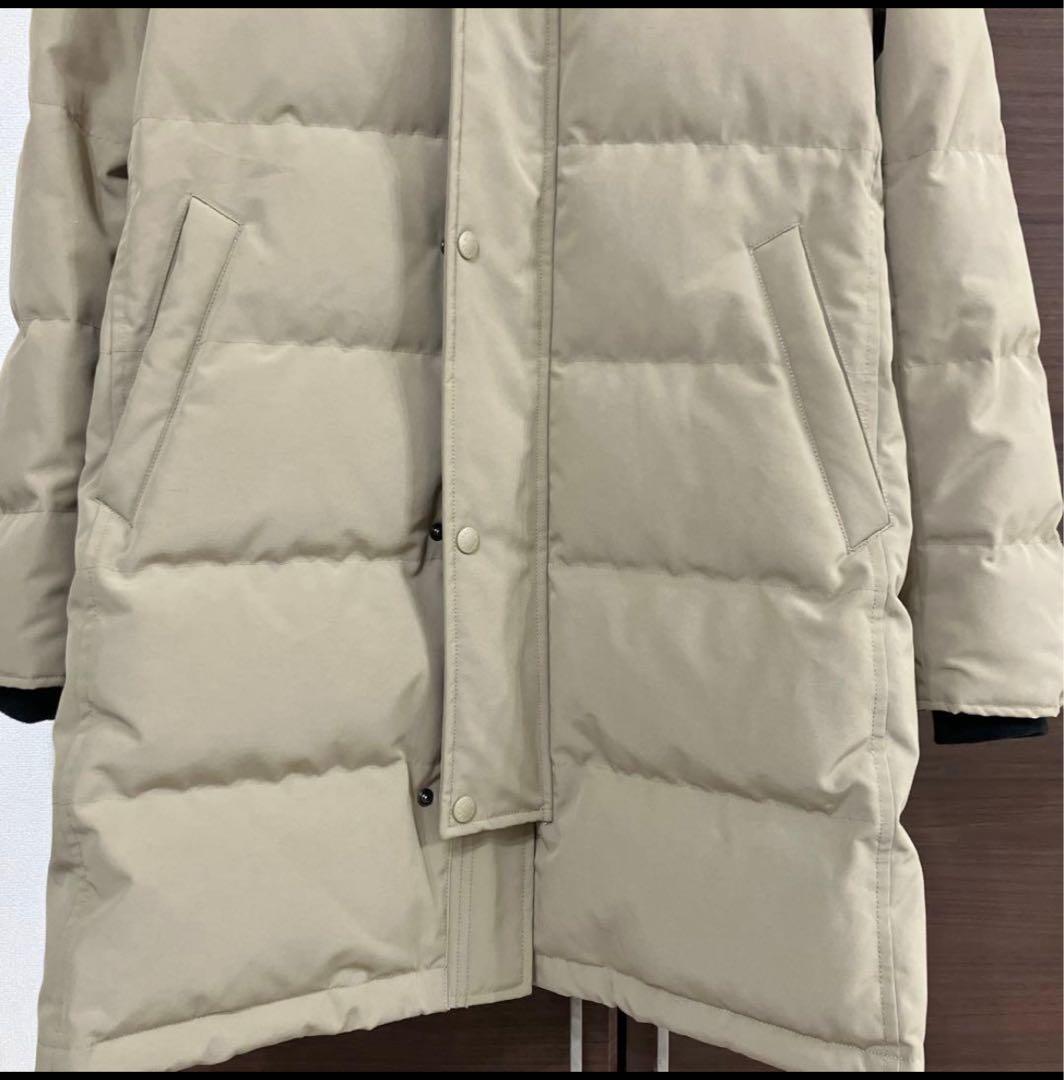 DANTON ダウンコート　ミドル丈　M ベージュ　美品
