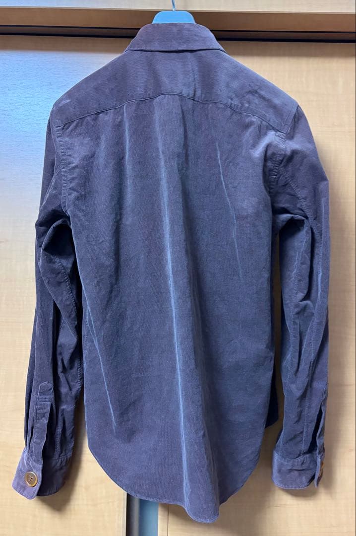 COMME des GARCONS HOMME PLUS コーデュロイシャツ茶M