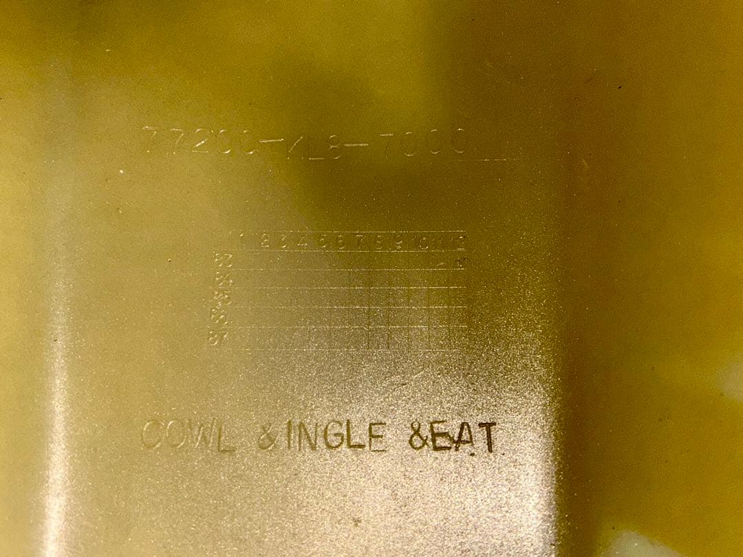 ホンダ　GB250 クラブマン 純正　シングルカウル　自作ステー付き