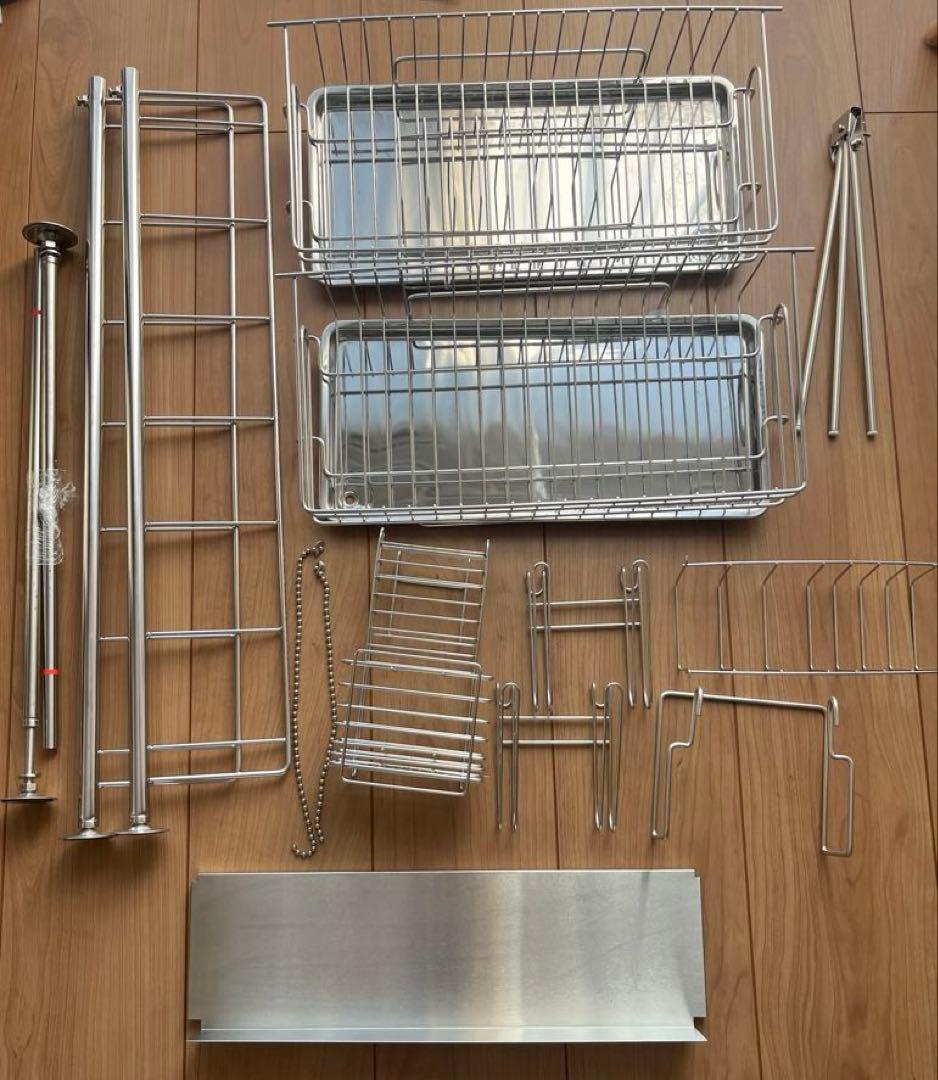 【uru】LOWYA 水切りラック　デラックスタイプ