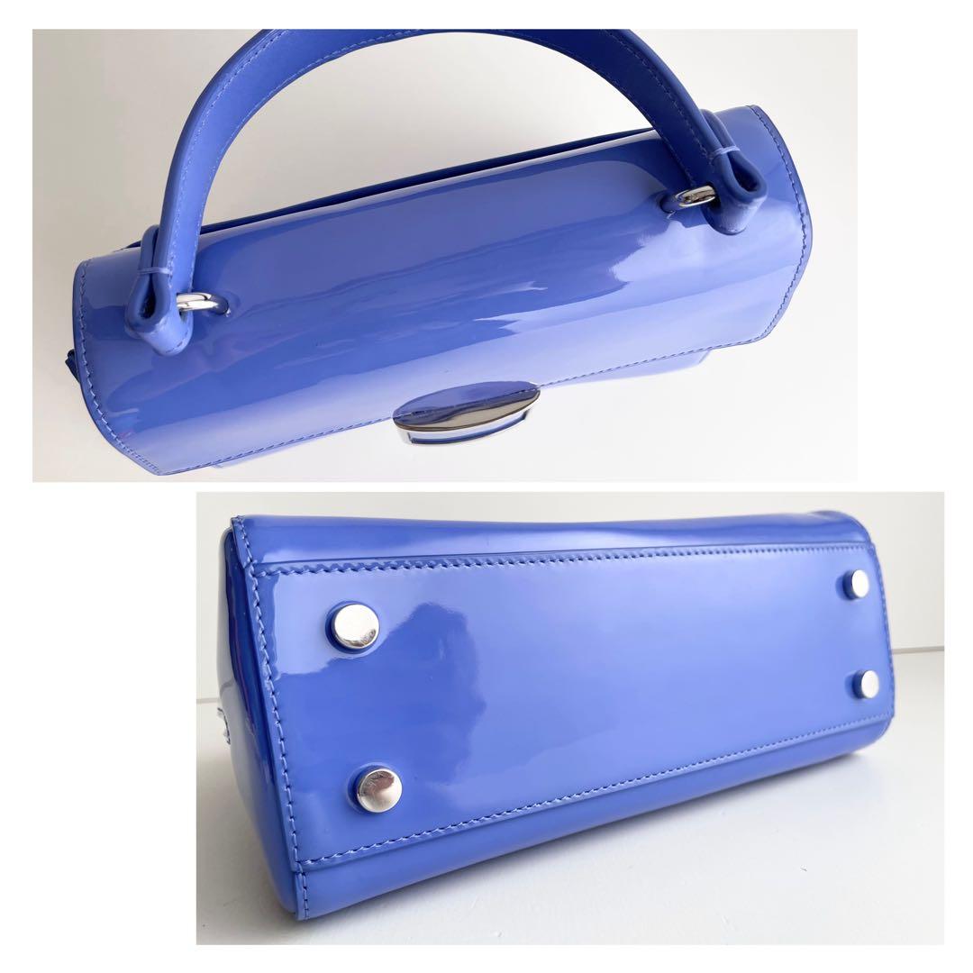 ケイトスペード ハンドバッグ ケイティ パテント トップ ハンドル ほぼ新品