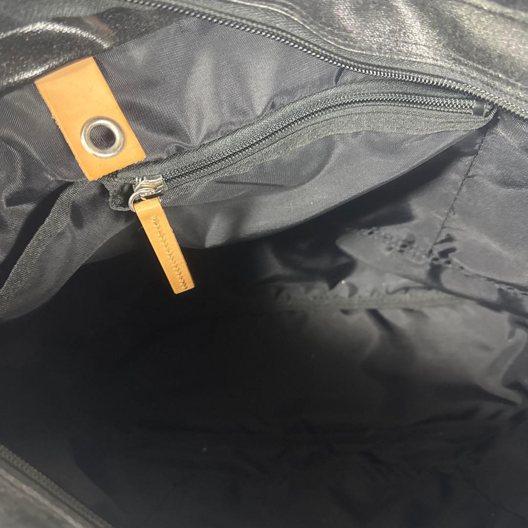 【極美品】森野帆布 SIGNAL FLAG 2WAY トートバッグ ブラック