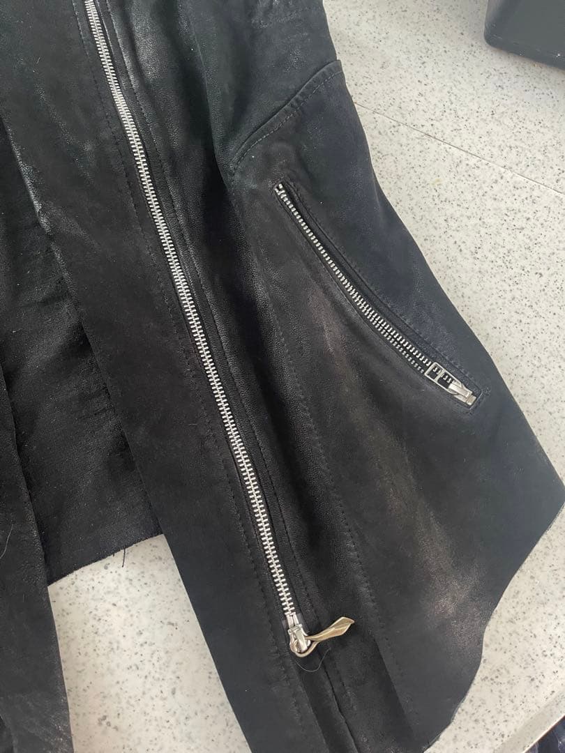 激レア着画あり　14th addiction レザーベスト