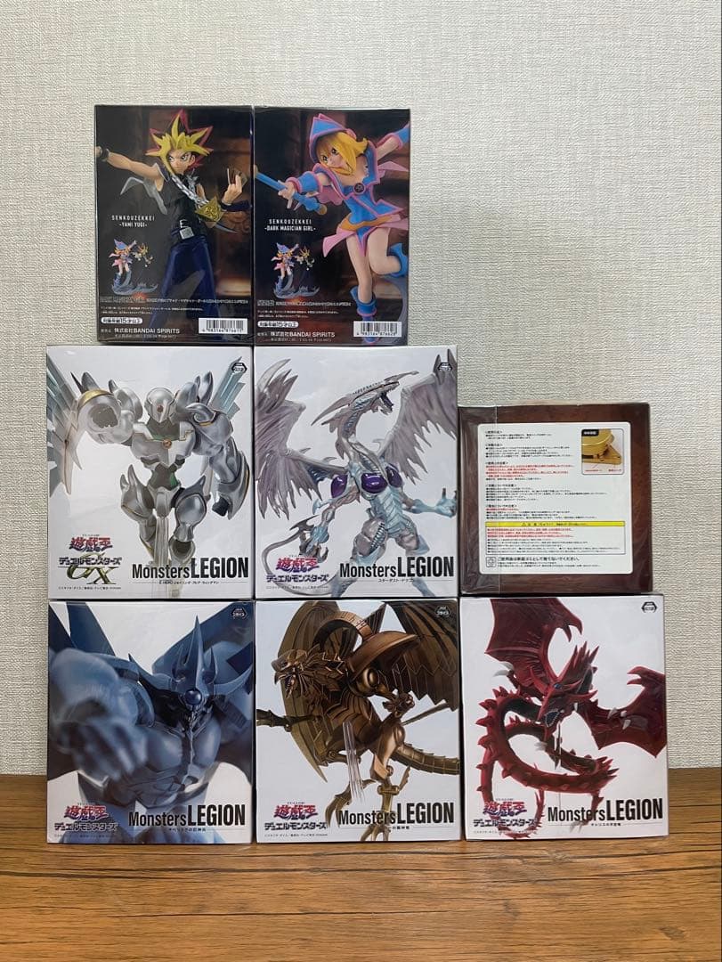 遊戯王 フィギュア Monsters LEGION 8体セット まとめ売り