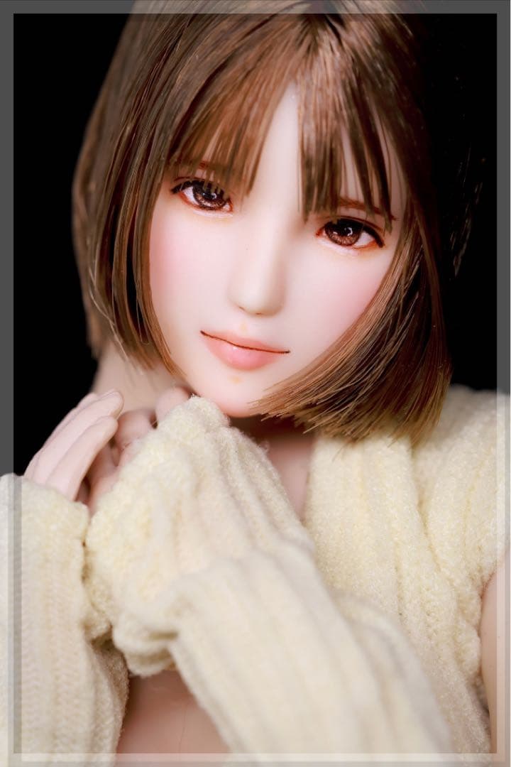 ♪♪ 1/6 　ドール カスタムドールヘッド　1737　束彩(つかさ)　♪♪