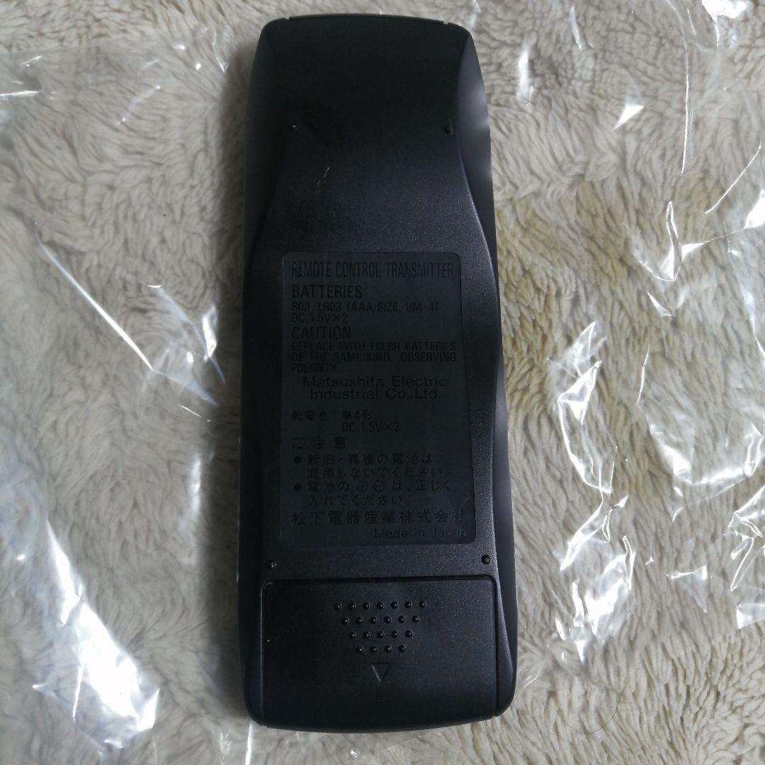 【美品】Technics RAK-SU182WH リモコン