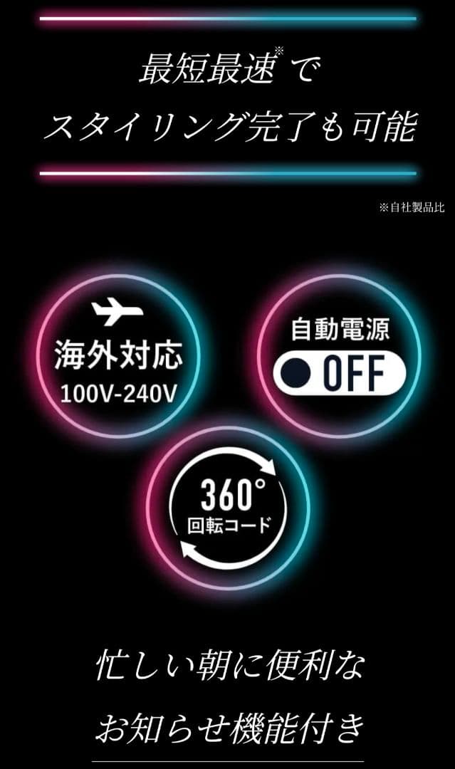 icelady アイスレディ ヘアケアアイロン