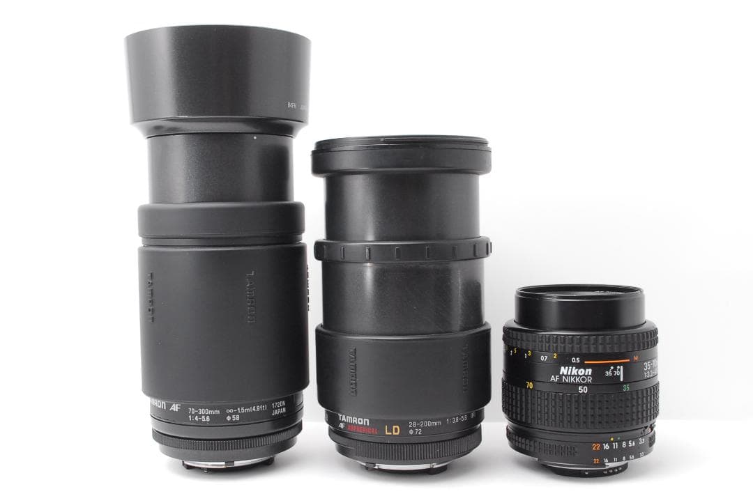 【満足のトリプルレンズ】Nikon D7100　スマホ転送　写真も動画もこれ１台