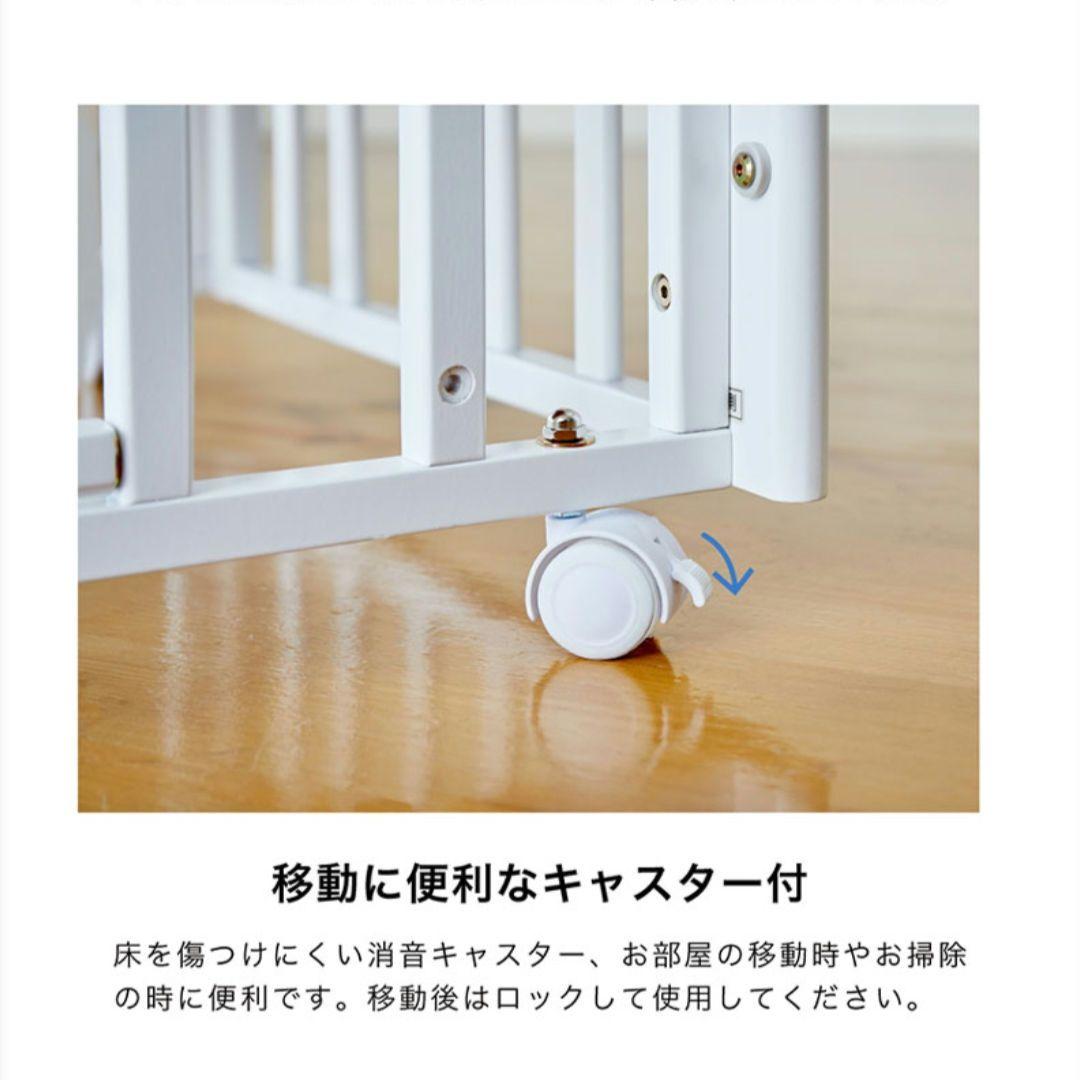 【美品】カトージ　ミニベビーベッド　折りたたみ　カトージ　ホワイト