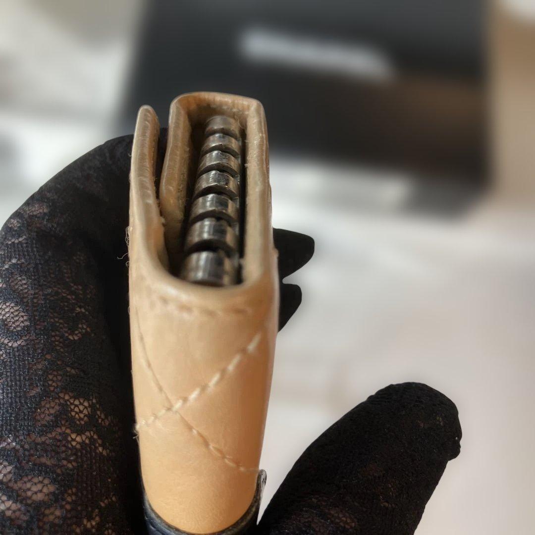 ［正規品］美品　CHANEL カンボン　キーケース　　シリアルシール付き