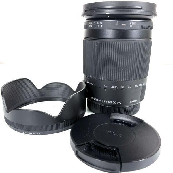 ■極上品■ SIGMA 18-300mm F3.5-6.3 DC OS HSM