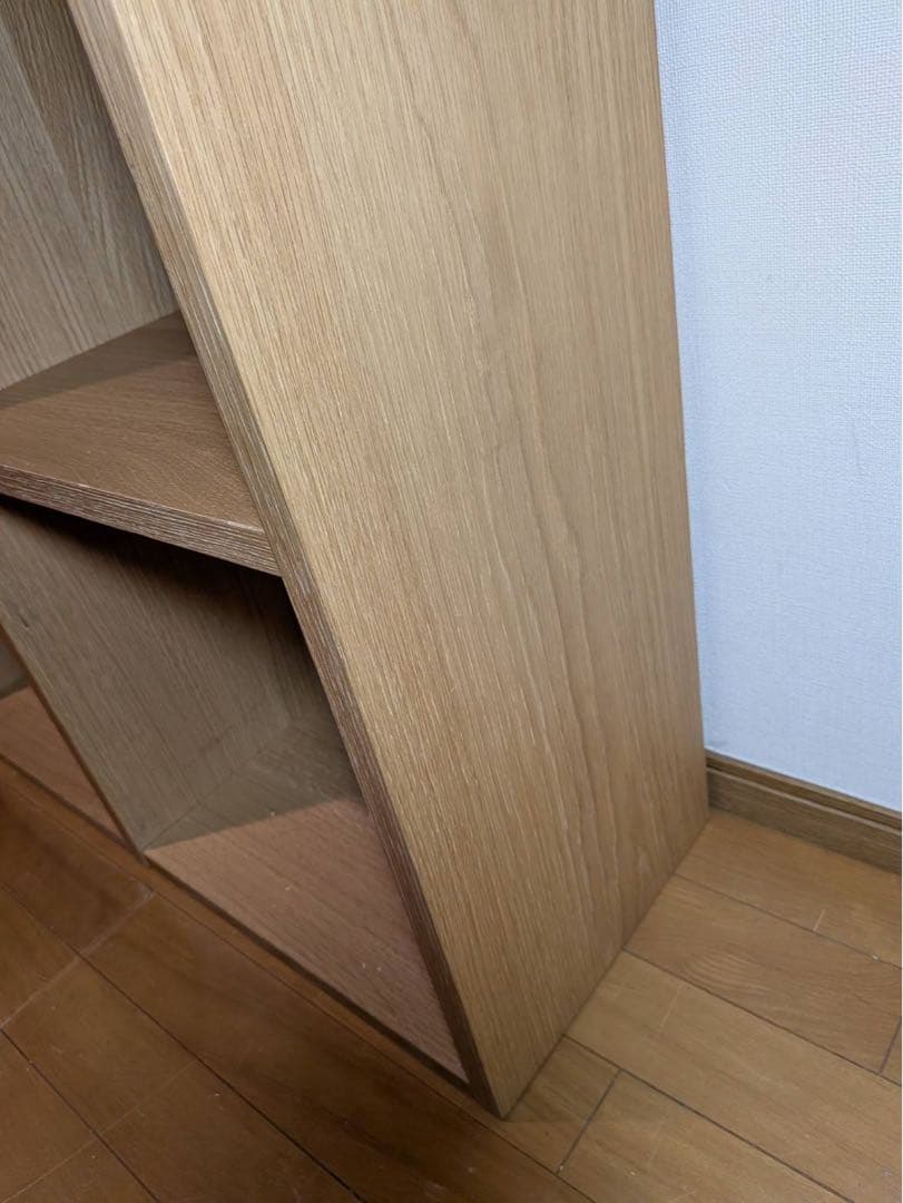■送料込■無印良品 スタッキングシェルフ 3×2 木製家具棚収納MUJIオーク材