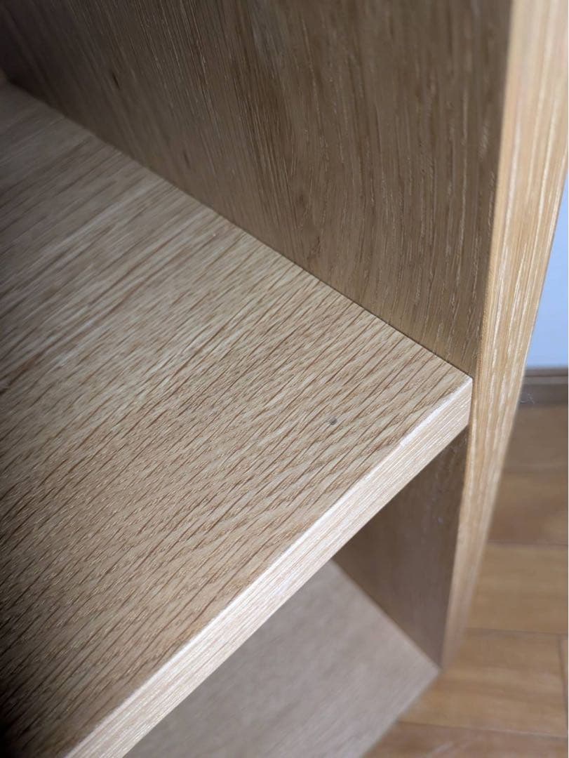 ■送料込■無印良品 スタッキングシェルフ 3×2 木製家具棚収納MUJIオーク材