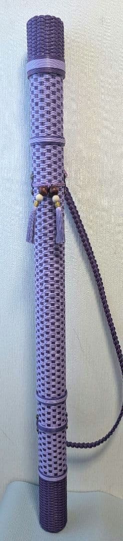 弓道矢筒内径5㌢　肩紐付き　オリジナル矢筒