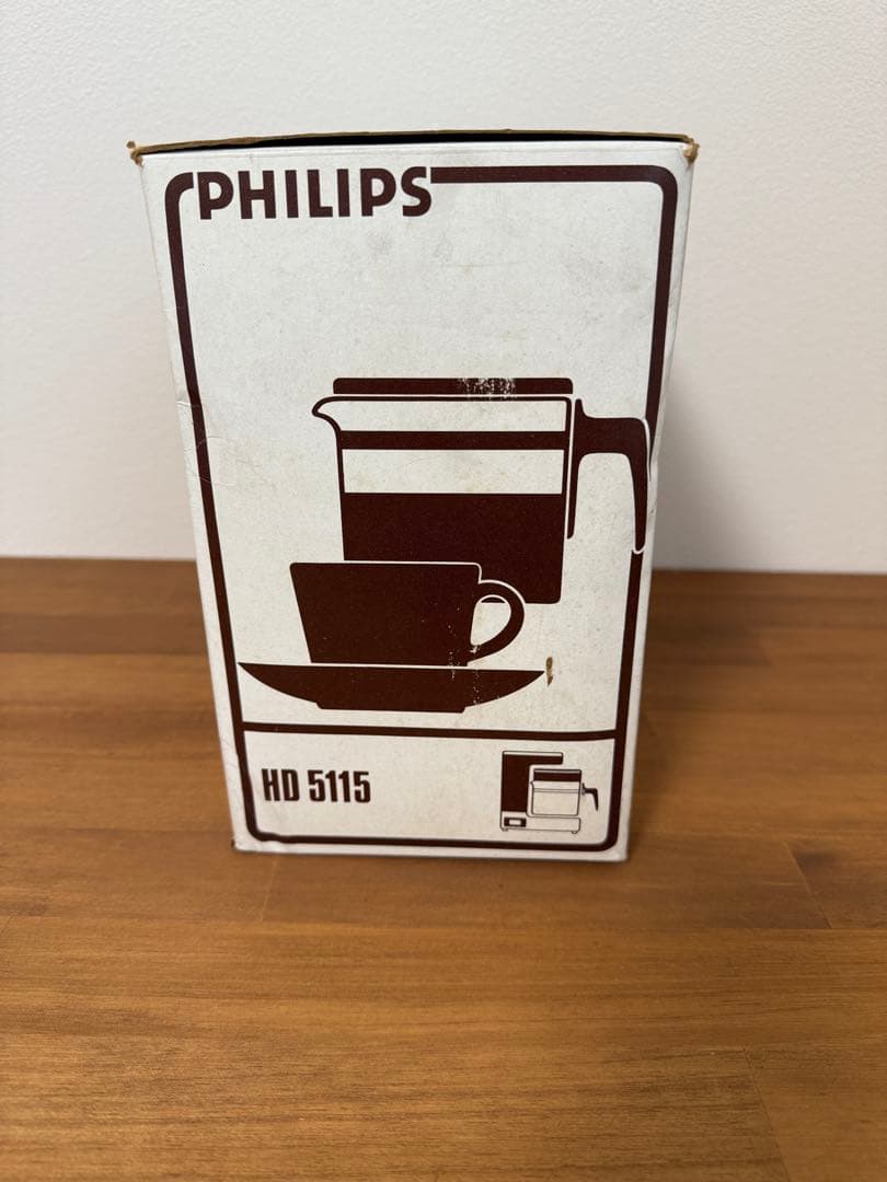 PHILIPS 昭和レトロ コーヒーメーカーHD5115 未使用 希少モデル